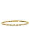 Bony Levy Monaco Diamond Stretch Bracelet In 18k Yellow Gold
