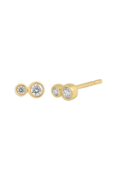 Bony Levy Monaco Diamond Stud Earrings In 18k Yellow Gold