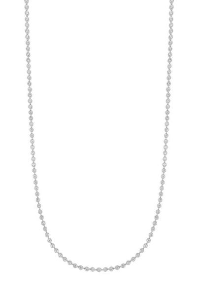 Bony Levy Monaco Diamond Tennis Necklace (nordstrom Exclusive) In Metallic