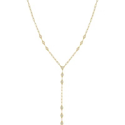 Bony Levy Monaco Diamond Y-necklace In Gold