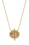 Bony Levy Morganite & Diamond Pendant Necklace In 18k Yellow Gold
