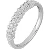 Bony Levy Mykonos 18k White Gold Diamond Stackable Ring In Metallic