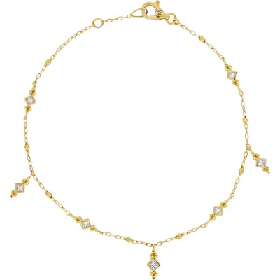 Bony Levy Mykonos 18k Yellow Gold Diamond Charm Bracelet
