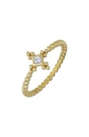 Bony Levy Mykonos 18k Yellow Gold Diamond Stackable Ring In Gold