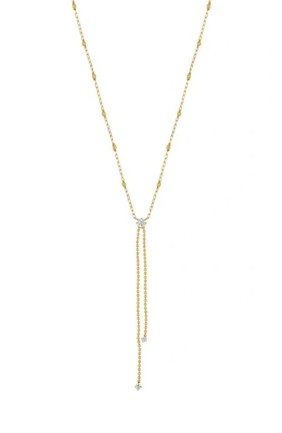 Bony Levy Mykonos Diamond Bolo Necklace In Gold
