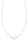 Bony Levy Mykonos Diamond By The Yard Station Necklace