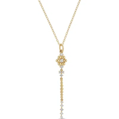 Bony Levy Mykonos Diamond Lariat Necklace In 18ky