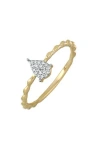 Bony Levy Mykonos Diamond Pavé Stacking Ring In Gold
