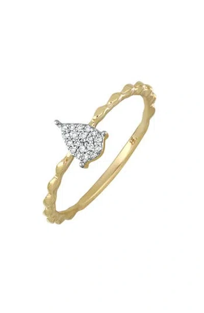 BONY LEVY BONY LEVY MYKONOS DIAMOND PAVÉ STACKING RING