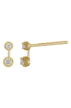 Bony Levy Mykonos Diamond Stud Earrings In 18k Yellow Gold