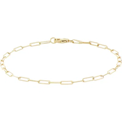 Bony Levy Ofira 14k Gold Rectangular Chain Bracelet In 14k Yellow Gold