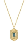 Bony Levy Blc Pendant Necklace In Gold