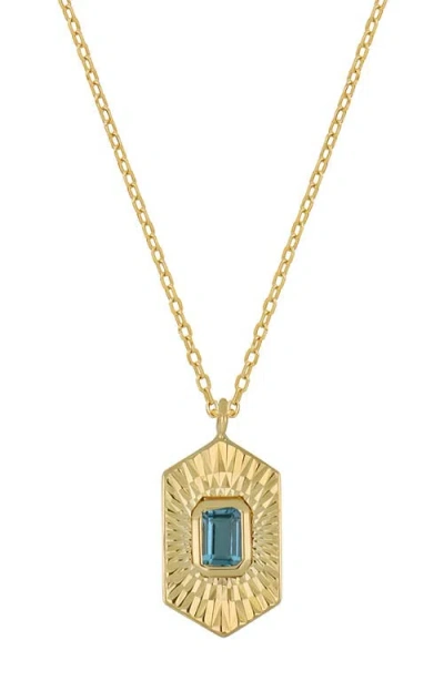 Bony Levy Blc Pendant Necklace In Gold