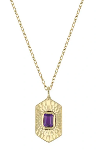 Bony Levy Blc Pendant Necklace In Gold