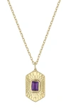 Bony Levy Blc Pendant Necklace In Gold