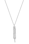 Bony Levy Rita 18k White Gold Diamond Pendant Necklace In Silver