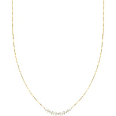 Bony Levy Rita 18k Yellow Gold Diamond Bar Necklace