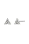 Bony Levy Rita Diamond Stud Earrings In Metallic