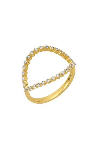 Bony Levy Rita Open Diamond Ring In Gold