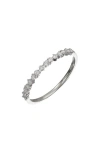 Bony Levy Rita Stackable Diamond Ring In 18k White Gold/ Diamond