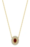 Bony Levy Ruby & Diamond Pendant Necklace