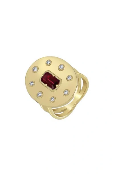 Bony Levy Ruby & Diamond Statement Ring In Gold