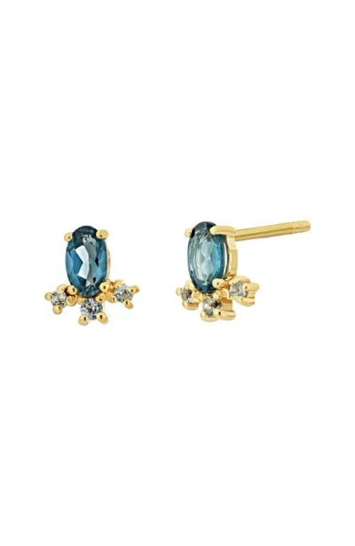 Bony Levy Semiprecous Stone 14k Gold Stud Earrings