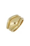 Bony Levy Set Of 3 14k Gold Stacking Rings In Gold