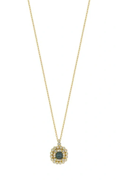 Bony Levy Spinel & Diamond Pendant Necklace In 18k Yellow Gold