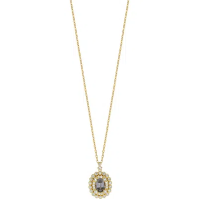 Bony Levy Spinel & Diamond Pendant Necklace In 18k Yellow Gold