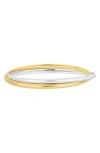 Bony Levy Two-tone 14k Gold Bangle In Gold