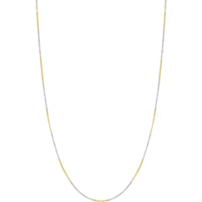 Bony Levy Two-tone 14k Gold Chain Necklace