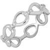 Bony Levy Varda 18k White Gold Diamond Link Ring In Metallic