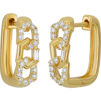 Bony Levy Varda Diamond Hoop Earrings