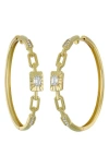 Bony Levy Varda Diamond Hoop Earrings In Gold