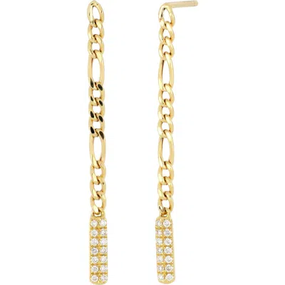 Bony Levy Varda Diamond Linear Drop Earrings In Rd0.11 18kyg