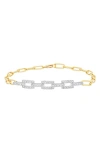 Bony Levy Varda Diamond Pav‚ Chain Bracelet In Gold