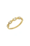 Bony Levy Varda Stackable Diamond Ring In 18k Yellow Gold