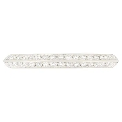 Pre-owned Boodles 0.29ct Diamond 'petal' Wedding Band In Multi
