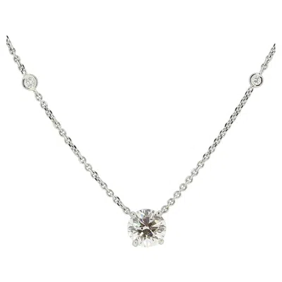 Pre-owned Boodles 1.70 Carat Diamond Necklace In Multi