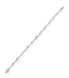 Boodles Platinum And Diamond Raindance Bracelet In Silver