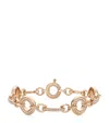Boodles Rose Gold And Diamond Classic Roulette Bracelet In Gold