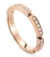 Boodles Rose Gold And Diamond Jazz Ring In Rose Gold