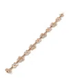 Boodles Rose Gold And Diamond Large Blossom Bracelet In Rose Gold