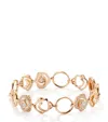 Boodles Rose Gold And Diamond Maymay Rose Bracelet In Rose Gold