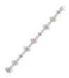 Boodles Rose Gold, Platinum And Diamond Be  Bracelet In Silver