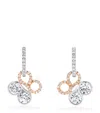 Boodles Rose Gold, Platinum And Diamond Be  Earrings In Rose Gold