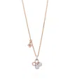 Boodles Rose Gold, Platinum And Diamond Be  Necklace In Rose Gold