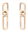 Boodles Rose Gold The Knot Earrings In Rose Gold