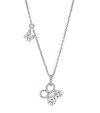Boodles White Gold And Diamond Be  Necklace In Gold